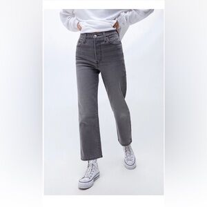 Levi's Gray Straight Leg Jeans Modern Fit